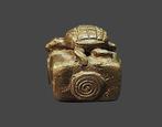 Gewicht om het figuratieve goud te wegen. Schildpad. -, Antiek en Kunst, Kunst | Niet-Westerse kunst
