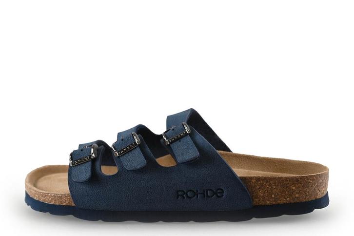 Rohde Slippers in maat 39 Blauw | 10% korting, Kleding | Dames, Schoenen, Blauw, Zo goed als nieuw, Slippers, Verzenden