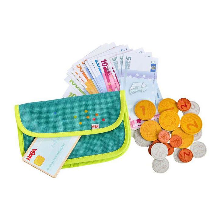 Haba Creative Play - Speelgeld met Portemonnee, Kinderen en Baby's, Speelgoed | Educatief en Creatief, Ophalen of Verzenden