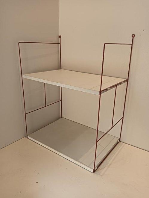 WHB - Wandrek - Hout, Metaal - Modulair, Antiek en Kunst, Antiek | Meubels | Stoelen en Banken