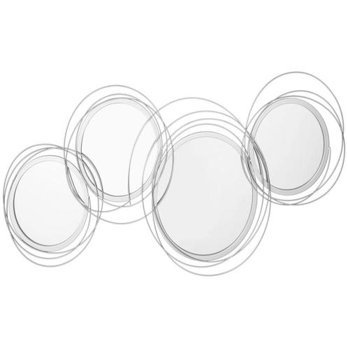 TRUUSK 3-delige Set Spiegels Voor Wanddecoratie, Wanddecorat, Huis en Inrichting, Woonaccessoires | Wanddecoraties, Nieuw, Verzenden