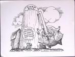 Pentekening Amerika - Boerderij wet (lijst optie), Verzenden