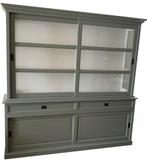 Engels groene buffetkast Montfoort 220cm, Huis en Inrichting, Kasten | Buffetkasten, Ophalen of Verzenden, Nieuw