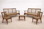 Dining set of 5 / bench-chair-stool / Vintage - Kozma Lajos,
