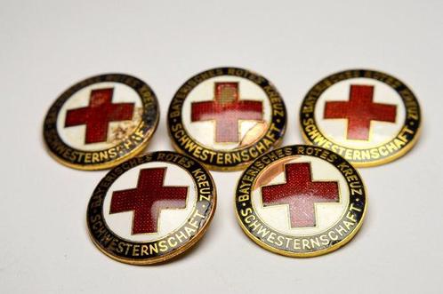 Insigne Bayern Red Cross Badge Lot - Duitsland - Eind 20e, Antiek en Kunst, Antiek | Speelgoed