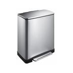 EKO Pedaalemmer E-Cube 50 ltr - Mat RVS, Verzenden, Nieuw