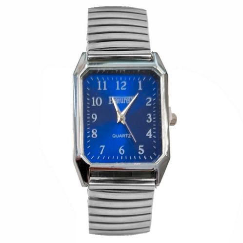 Fako® - Horloge - Rekband - Featurely - 27x38mm -, Sieraden, Tassen en Uiterlijk, Horloges | Dames, Verzenden