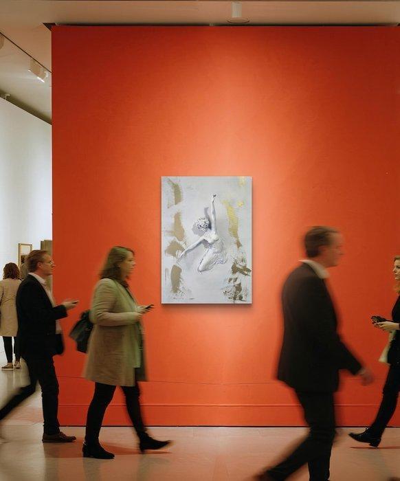 Nicole Lubbers - Tears Turned to Rhythm, Antiek en Kunst, Kunst | Schilderijen | Modern