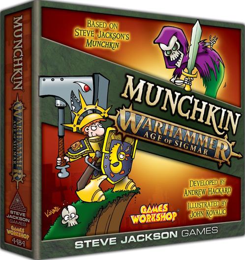 Munchkin Warhammer Age of Sigmar | Steve Jackson Games -, Hobby en Vrije tijd, Gezelschapsspellen | Kaartspellen, Nieuw, Verzenden