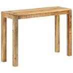 Wandtafel Mangohout 110cm | Retourdeal | 35% Korting!, Ophalen of Verzenden, Nieuw