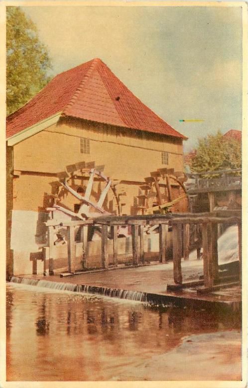 Haaksbergen Oostendorper Watermolen, Verzamelen, Ansichtkaarten | Nederland, Gelopen, Verzenden