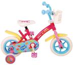 Peppa Pig Kinderfiets - Meisjes - 10 inch - Roze/Blauw -, Verzenden, Nieuw, 14 inch of minder