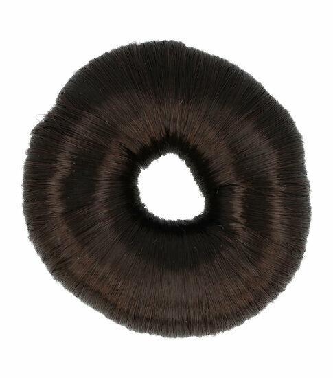 Haardonut Bun Klein 7cm Imitatie Haar Bruin, Sieraden, Tassen en Uiterlijk, Uiterlijk | Haarverzorging, Verzenden