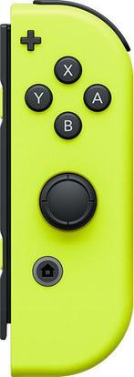 Nintendo Joy-Con Controller Rechts-Neon Geel Excl. Strap, Spelcomputers en Games, Ophalen of Verzenden, Zo goed als nieuw