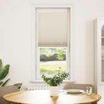 vidaXL Plisséjaloezie 60x125 cm crème, Verzenden, Nieuw, Crème