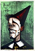 Bernard Buffet (1928-1999) - Clown Jojo, Antiek en Kunst