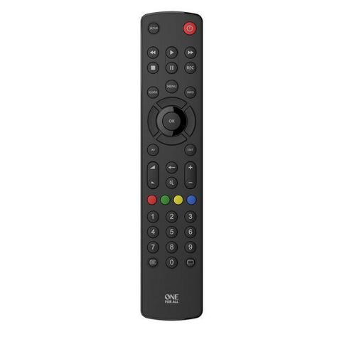 One For All Contour TV Universele Afstandsbediening (URC1210, Audio, Tv en Foto, Afstandsbedieningen, Zo goed als nieuw, Verzenden