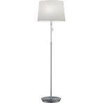 LED Vloerlamp - Trion Dyon - E27 Fitting - Rond - Mat Nikkel, Huis en Inrichting, Lampen | Vloerlampen, Ophalen of Verzenden, Nieuw