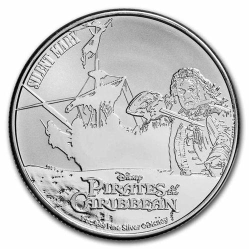 Niue. 2021/2022 Niue Pirates of The Caribbean Silver 4 Coin, Postzegels en Munten, Edelmetalen en Baren