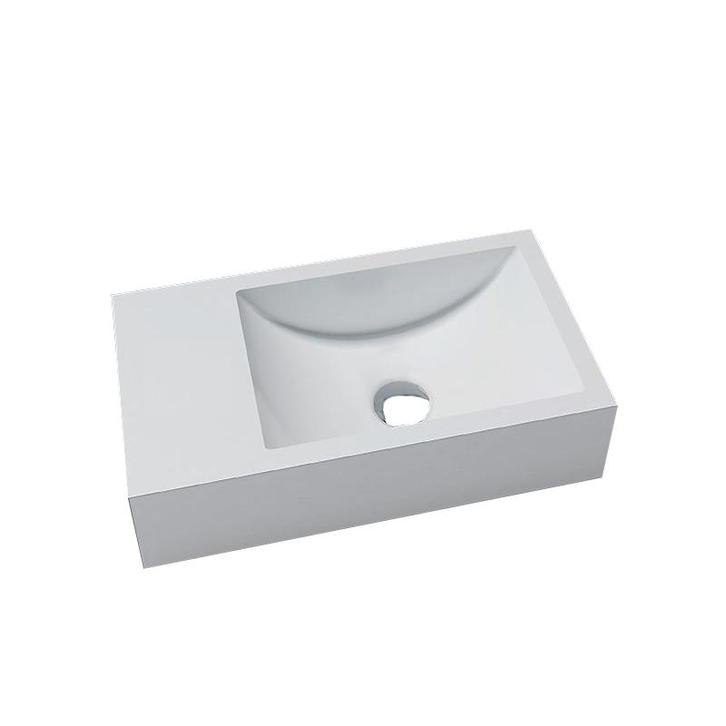 Sani Royal Solid Surface Fontein Recto 40x22x10 cm, Doe-het-zelf en Verbouw, Sanitair
