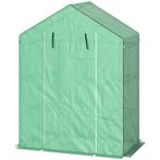 TRUUSK Broeikas met Roldeur en Venster - Winterbestendig Fol, Verzenden