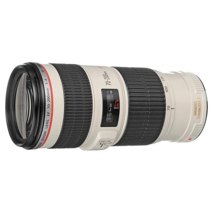Canon EF 70-200mm f/4.0L IS USM objectief - Tweedehands, Audio, Tv en Foto, Fotografie | Lenzen en Objectieven, Telelens, Gebruikt