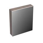 Spiegelkast Forzalaqua Uni 59.5x68.5x12.5 Cm 1 Deur Rechts, Huis en Inrichting, Woonaccessoires | Spiegels, Nieuw, Minder dan 100 cm