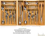 2dekans | Budu Uitschuifbare Bamboe Bestekbak #47 (47 cm, Ophalen of Verzenden, Zo goed als nieuw