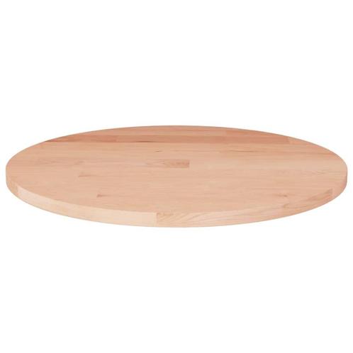 vidaXL Tafelblad rond Ø30x1,5 cm onbehandeld massief, Huis en Inrichting, Tafels | Eettafels, Nieuw, Verzenden
