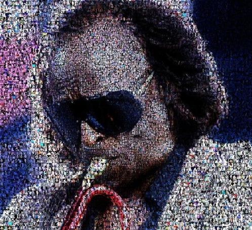 David Law - Crypto Miles Davis VII - Format XL - 60x90, Antiek en Kunst, Kunst | Designobjecten
