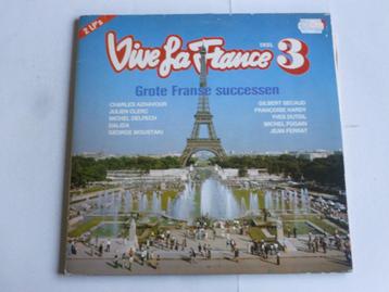 Vive La France Deel 3 -  grote Franse Successen (2 LP) beschikbaar voor biedingen