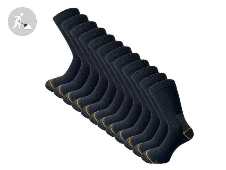 12 paar Werksokken met gemêleerd hak en teen, Kleding | Heren, Sokken en Kousen, Verzenden