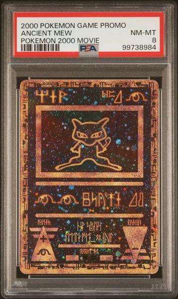 2000 Pokemon Game - Promo - Ancient Mew - PSA 8 beschikbaar voor biedingen