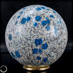 Natuurlijk Zeldzame Blauwe K2 Bol, Pakistan- 1221.33 g, Antiek en Kunst, Curiosa en Brocante