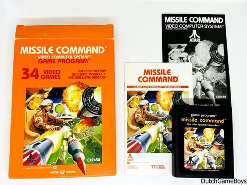 Atari 2600 - Game Program - 34 - Missile Command, Spelcomputers en Games, Spelcomputers | Atari, Gebruikt, Verzenden