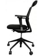Refurbished Vitra ID Mesh Zwart | Bureaustoel | Ergonomisch, Huis en Inrichting, Bureaustoelen, Verzenden, Zwart, Zo goed als nieuw