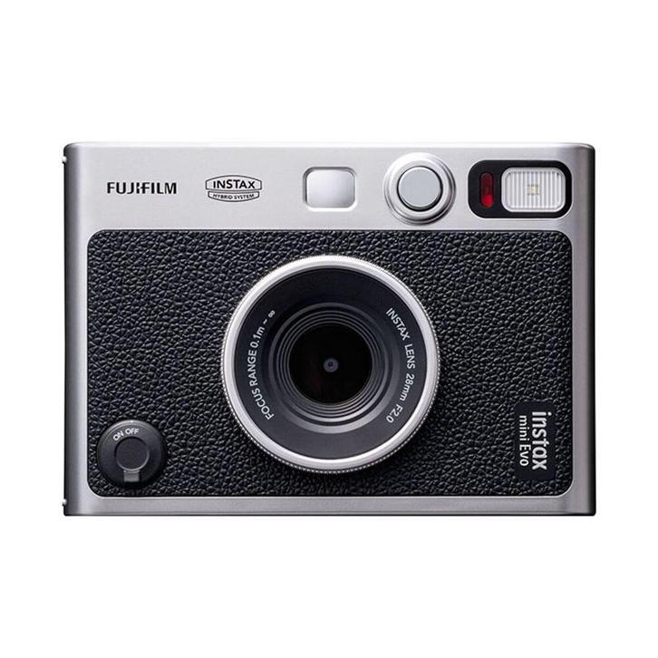 Fujifilm Instax mini Evo zwart camera, Audio, Tv en Foto, Fotografie | Fotopapier, Nieuw, Ophalen of Verzenden