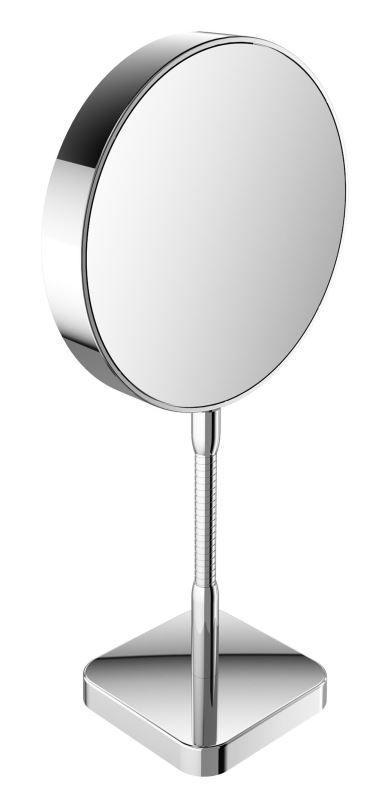 Emco  Staande Scheerspiegel Rond 202 Mm. Chroom, Huis en Inrichting, Woonaccessoires | Spiegels, Nieuw, Minder dan 50 cm, Rond