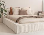 Adore Opberg Melody Pearl Beige - Zonder Matras - Opbergbed, Verzenden, Nieuw, Matras