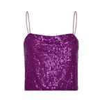 Baum und Pferdgarten • pailletten top • S, Kleding | Dames, Tops, Verzenden, Paars, Maat 36 (S), Nieuw