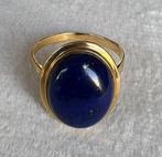 Ring - 18 karaat Geel goud Lapis lazuli, Sieraden, Tassen en Uiterlijk, Ringen, Nieuw