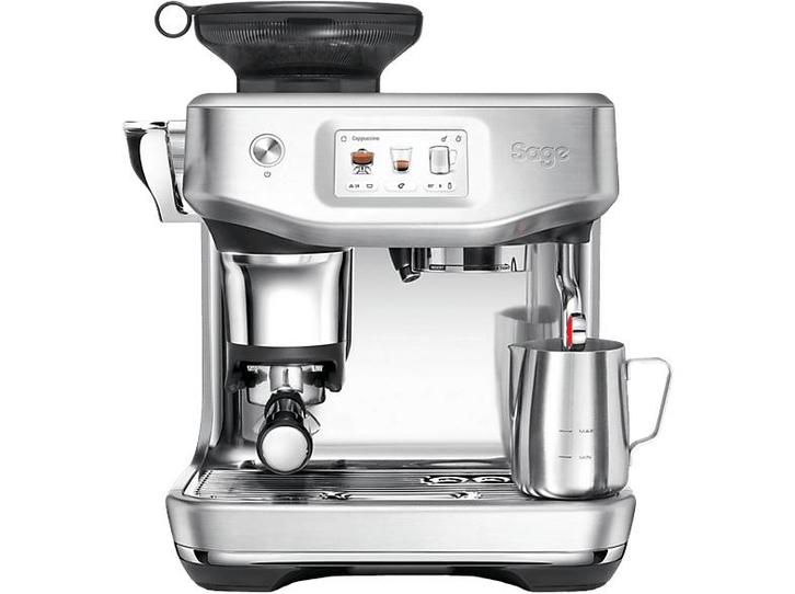Sage -  The Barista Touch Impress Brushed Stainless Steel, Witgoed en Apparatuur, Koffiezetapparaten, Nieuw, Combi, Afneembaar waterreservoir