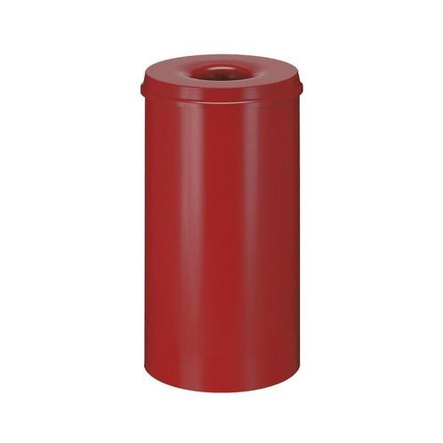 Vlamdovende papierbak 50 ltr - rood, Huis en Inrichting, Woonaccessoires | Prullenbakken, Nieuw, Verzenden