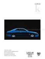 1997 LANCIA KAPPA COUPE KLEUREN & INTERIEUR BROCHURE, Boeken, Auto's | Folders en Tijdschriften, Nieuw, Author