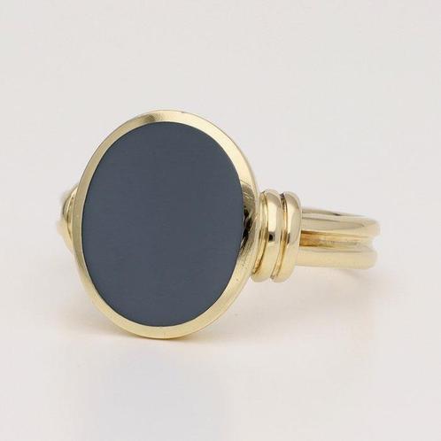 Ring - 14 karaat Geel goud, Sieraden, Tassen en Uiterlijk, Ringen
