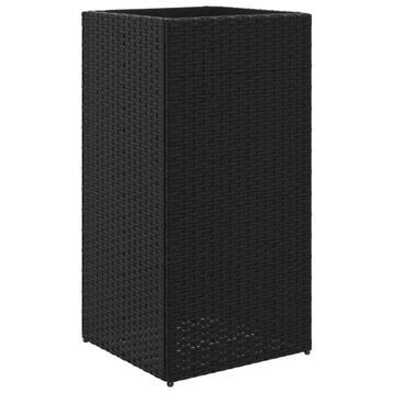 Bloempot 40x40x80 zwart | retourdeal | 60% beschikbaar voor biedingen