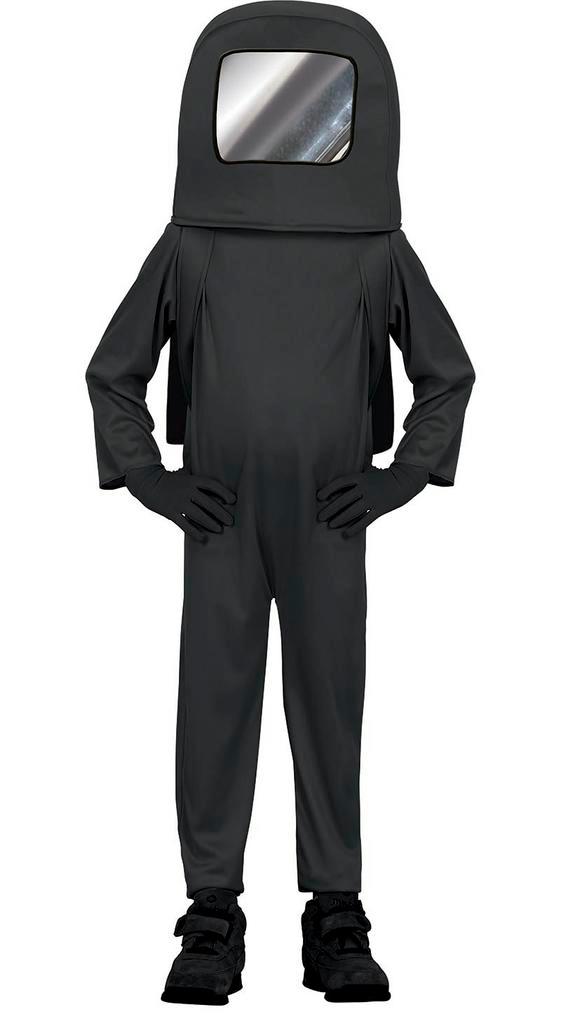 Astronautenpak Zwart Kind, Kinderen en Baby's, Carnavalskleding en Verkleedspullen, Nieuw, Verzenden