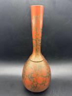 H23 cm Takaoka Copperware  Fijne bronzen vaas,