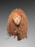 Hoogwaardige chokwé-masker - Ceremoniemasker van de chokwé -, Antiek en Kunst