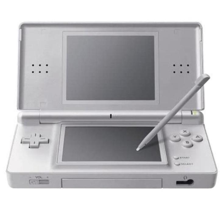 Nintendo DS Lite Zilver (Nette Staat & Zeer Mooie Schermen), Spelcomputers en Games, Spelcomputers | Nintendo DS, Zo goed als nieuw